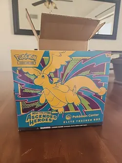 Pokemon TCG: Ascended Heroes Pokemon Center Exclusive ETB - New On Hand - Image 1