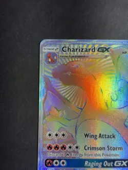 Charizard GX (Secret) 150/147 Sun & Moon Burning Shadows Pokemon Card - Image 2