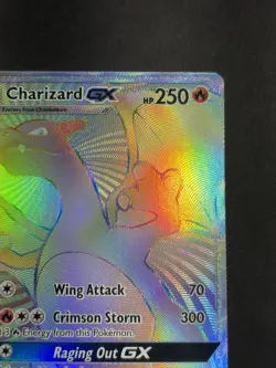 Charizard GX (Secret) 150/147 Sun & Moon Burning Shadows Pokemon Card - Image 3