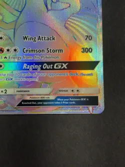 Charizard GX (Secret) 150/147 Sun & Moon Burning Shadows Pokemon Card - Image 4