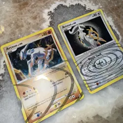 Arceus Lv.100 AR5 & AR8 2009 Platinum Arceus Pokemon Cards LP - Image 2