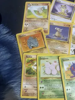 Pokemon TCG Base Set Jungle Bundle Job Lot 12 Cards Total 1999 - Image 3