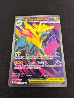 Mega Manectric EX Ultra Rare - POKEMON CARD - Mega Evolution Base 158/132 - Image 1