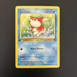 Pokemon TCG Goldeen Jungle 53/64 Common 1st Edition - NM - Image 1