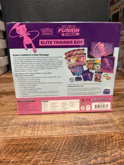 Pokemon Sword & Shield Fusion Strike Elite Trainer Box Tear On Side ETB 820650809330 - Image 3