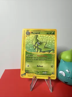 METAPOD - 87/165 - Expedition Base Set - Uncommon - Pokemon Card - Image 1