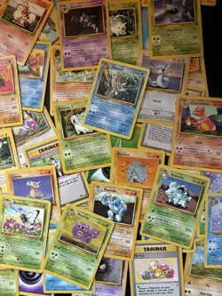 Vintage Fossil Pokemon Cards Bundle x 100 including base set 1999 WOTC - Image 5
