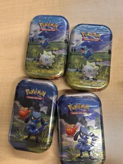 Pokemon Ascended Heroes 2 pack coin & Mini tins. 4 OF EACH - Image 3