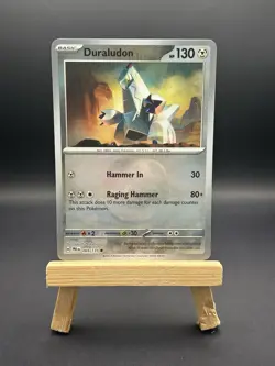 Pokemon Card Duraludon Prismatic Evolutions Master Ball 069/131 Near Mint - Image 1