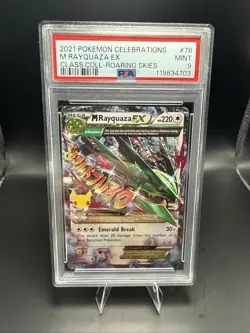 Pokemon M Rayquaza EX 76/108 PSA 9 Celebrations: Classic Collection Holo - Image 2