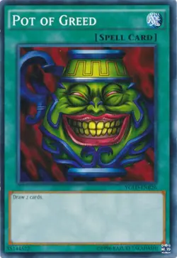 Lightly Played Pot of Greed - YGLD-ENB26 - Common - Unlimited Edition - YuGiOh - Image 1