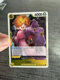 Carte One Piece Heroines Lilith EB03-058 R Foil Francais - Image 3