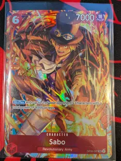 Sabo (Illustration Box Vol.5) OP05-007 One Piece Promotion Cards Foil - Image 1