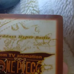 ONE PIECE Carddass Hyper Battle 【U.S./DDP】C288 Luffy Foil 2000 Japanese - Image 3