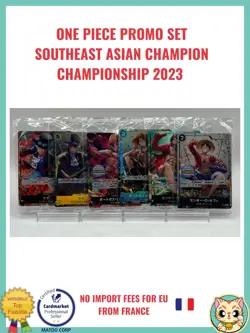 ONE PIECE Card Promo Set Vol.1 TS-01 Southeast Asian Championship 2023 Sealed - Image 3