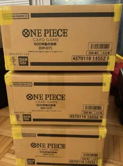ONE PIECE Card Game 500 years in the future OP07 Sealed Case (12 Boxes) Japanese - Image 1