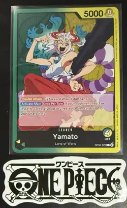 One Piece OP06-022 L - Yamato - ENG - Regular - TCG - NM/M - Image 1