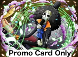 [PSL] ONE PIECE Card Game BROOK Promo Card Saikyo JUMP Apr 2026 Bonus Only Japan - Image 2
