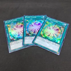 3x Flash Fusion DRLG-EN016 1st Edition Super Rare NM Near Mint Yu-Gi-Oh! Card - Image 4