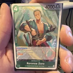 One Piece Card Game Roronoa Zoro, Basil Hawkins, Sanji, King & X. Drake Lot - Image 2