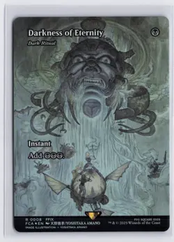 MTG English Darkness of Eternity - Dark Ritual (Showcase) NM Foil - Image 1