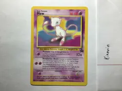 Mew - WoTC Black Star Promo 8 - Vintage 1999 Pokemon Card English - Image 1