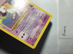 Mew - WoTC Black Star Promo 8 - Vintage 1999 Pokemon Card English - Image 3