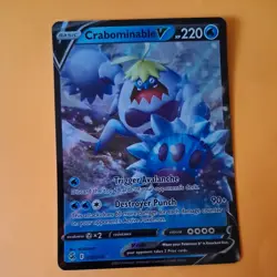 Breloom V 006/264 & Crabominable 076/264 Fusion Strike Pokemon Card Holo Rare. - Image 3