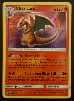 Charizard SM226 - Sun & Moon Black Star Promo Holo - Pokemon TCG Card Light Play - Image 1