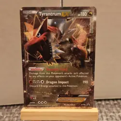 Pokemon Tyrantrum EX XY70 XY Promo Holo Dragon 180HP card - Image 1