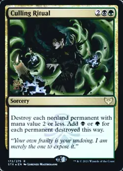 1x Culling Ritual - Foil Light Play MTG Magic - Kid Icarus - - Image 1