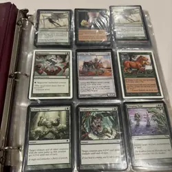 Magic The Gathering Collection Vintage Mtg Huge Binder - Image 2