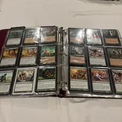 Magic The Gathering Collection Vintage Mtg Huge Binder - Image 4