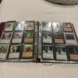 Magic The Gathering Collection Vintage Mtg Huge Binder - Image 5