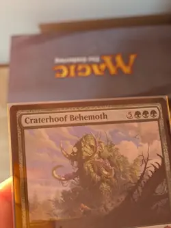 x1 Craterhoof Behemoth TDM Tarkir Dragonstorm MTG 138 MYTHIC M/NM 1x - Image 3