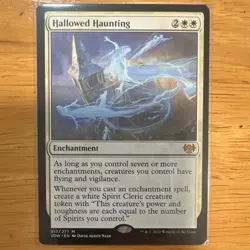 Hallowed Haunting Innistrad: Crimson Vow Enchantment White Mythic 2021 017/277 - Image 1