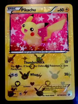 Pokemon Pikachu RC7/RC25 Legendary Treasures Radiant Collection Holo NM ⭐ - Image 1