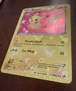 Pokemon Pikachu RC7/RC25 Legendary Treasures Radiant Collection Holo NM ⭐ - Image 2
