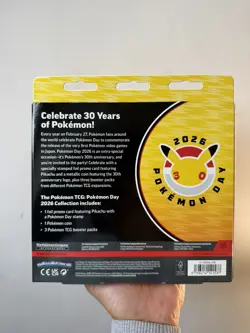POKEMON DAY 2026 COLLECTION - 30TH ANNIVERSARY - BRAND NEW & SEALED - ENGLISH - Image 2