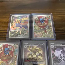 Pokemon TCG Mega Evolution Illustration Rare Full Art Plus Riolu Promo Lot x5 - Image 2