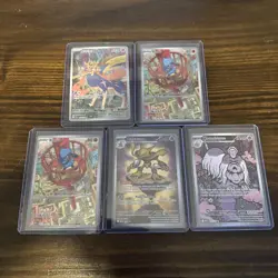 Pokemon TCG Mega Evolution Illustration Rare Full Art Plus Riolu Promo Lot x5 - Image 3