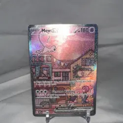 Pokemon Mew EX Full Art Black Star Promo Holo SVP Black Star Promos 053 2023 - Image 1