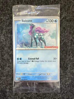 SEALED Suicune 026/094 Phantasmal Flames GAMESTOP Stamped Promo Pokemon TCG - Image 1