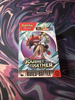 Pokemon TCG New Sealed Journey Together Build And Battle Box - Image 1