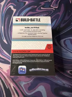 Pokemon TCG New Sealed Journey Together Build And Battle Box - Image 3