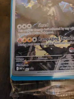Pokemon TCG N's Zekrom ETB Promo Pokemon Center Stamp sealed - Image 2