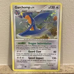 Garchomp 5/147 Holo Rare Supreme Victors 2009 Pokemon TCG LP - Image 1