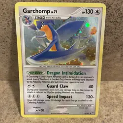 Garchomp 5/147 Holo Rare Supreme Victors 2009 Pokemon TCG LP - Image 2