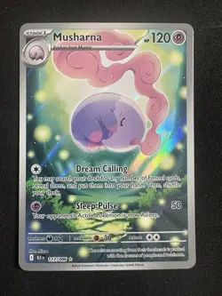 Musharna 117/086 Illustration Rare English Pokemon Black Bolt NM - Image 1