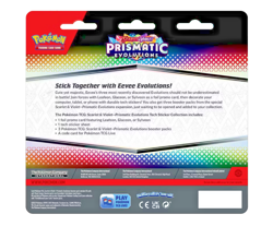 Pokemon Prismatic Evolutions Tech Sticker Collection 3 Pack - Sylveon - Image 2